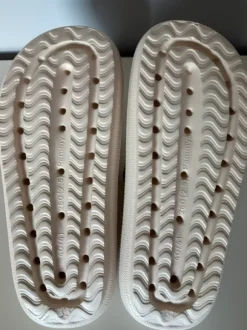 Pammys | Slides/Badeschlappen | Beige Creme | 40/41 | Minimalistisch