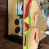 Pantoffels hamburger