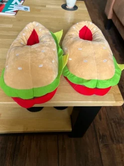Pantoffels hamburger