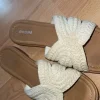 Pantoletten Beige GR 39