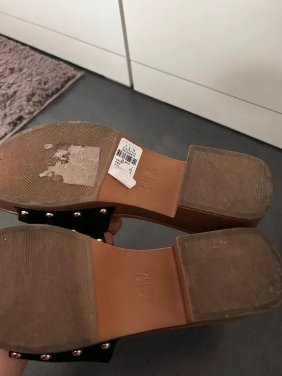 Pantoletten vintage Style