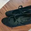 Paul Green Pumps, Größe 39,schwarz, mit Riemchen,Velours