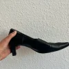 Paul Green Pumps Leder, geschlossener Schnitt, Mid Heel, Größe 37