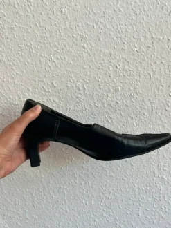 Paul Green Pumps Leder, geschlossener Schnitt, Mid Heel, Größe 37