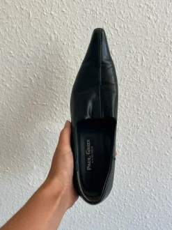 Paul Green Pumps Leder, geschlossener Schnitt, Mid Heel, Größe 37
