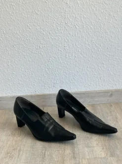 Paul Green Pumps Leder, geschlossener Schnitt, Mid Heel, Größe 37