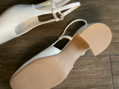 Peeptoe Graceland gr. 40 weiß creme neu