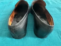 Penny Loafer schwarz echtes Leder aussen und innen, Used, but good condition