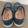Pepino Ricosta Wanda Sandalen Halbsandalen Blau Bunt Glitzer Rosé Pink Rosa 28 NEU