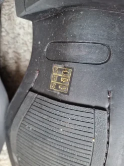 Pertini Herrenschuhe Größe 42 schwarz Leder