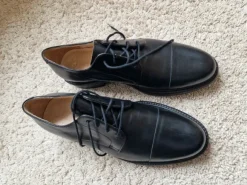 Pertini Herrenschuhe Größe 42 schwarz Leder