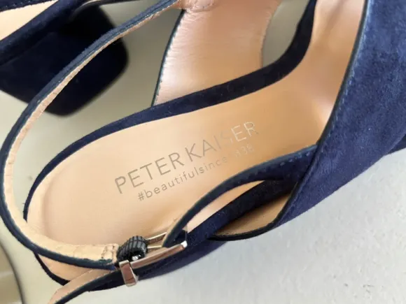 Peter Kaiser Sandalen blau Größe 38,5 neuwertig