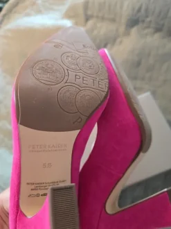 Peter Kaiser Wildleder Pumps High Heels Größe 38,5 neu