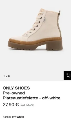 Plateaustiefelette, Festival Boots, ONLY