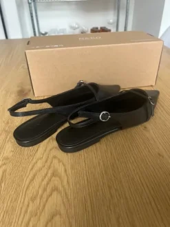 Platte slingbacks