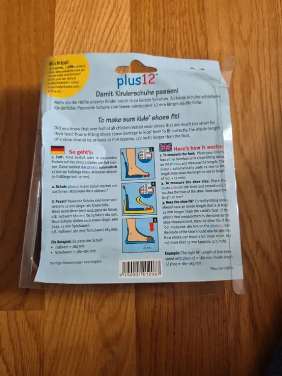 Plus12 Schuhemessgerät