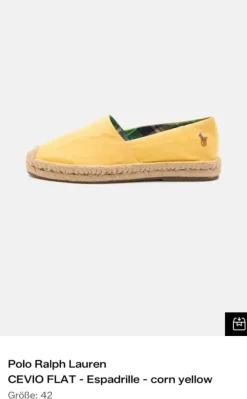 Polo Ralph Lauren sommer schuh