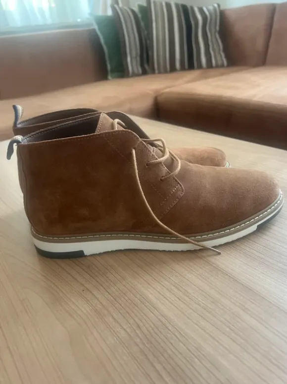 Porter & Ash Chukka Boots – Echtleder – Braun – Gr. 42 – Wie neu