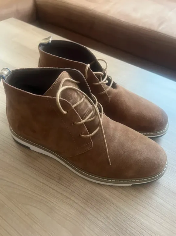 Porter & Ash Chukka Boots – Echtleder – Braun – Gr. 42 – Wie neu