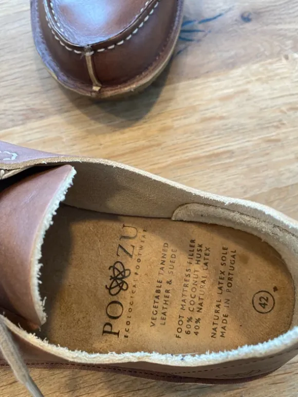 Po-Zu Ledersneaker Gr.42 Wie neu!