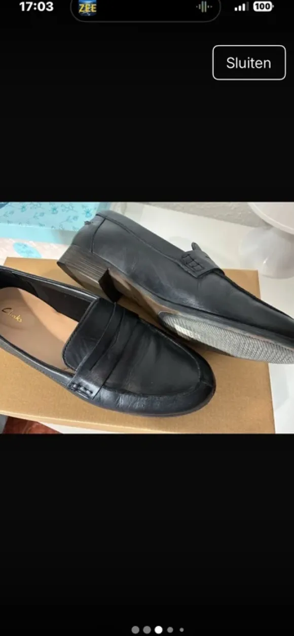 Prachtige lederen college schoenen