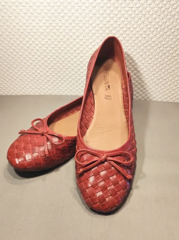Pregunta Damen Flecht-Ballerinas Gr.40 Rot