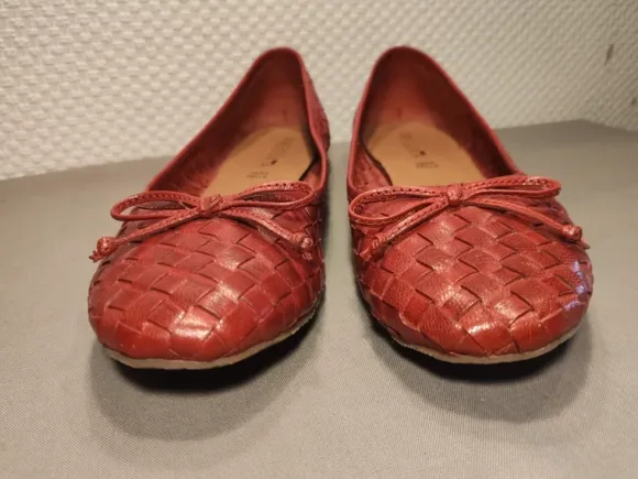 Pregunta Damen Flecht-Ballerinas Gr.40 Rot