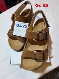 Primigi Birky in Hellbraun kinder Sandale Gr. 32 Neu Mit etikett