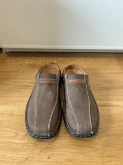 Pro Pedo Herren Slipper Leder Gr. 44