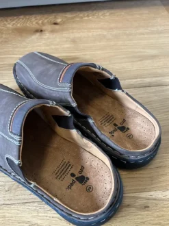 Pro Pedo Herren Slipper Leder Gr. 44