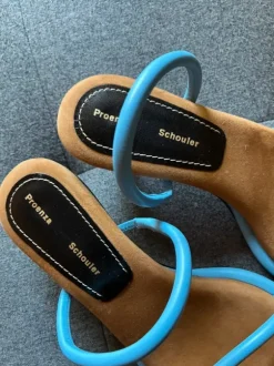 Proenza Schouler mules kitten heel sandals