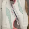 Puma Carina 3.0 Sneaker Low Limited Weiß Pink Rosa Rosé Türkis 39 NEU