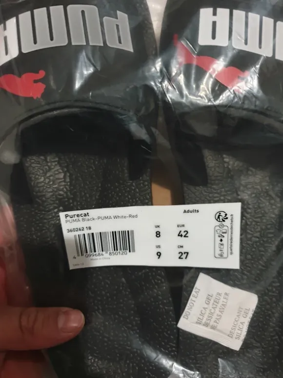 Puma Herren Hausschuhe Größe 42 Neu mit Etikett Orginal