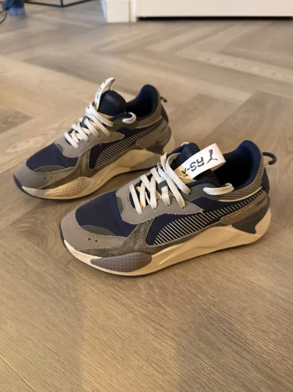 Puma sneakers.
