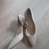 Pumps Beige mit Strass gr. 39