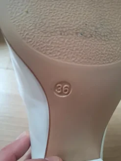 Pumps, Graceland, Größe 36, cremeweiß,wie neu