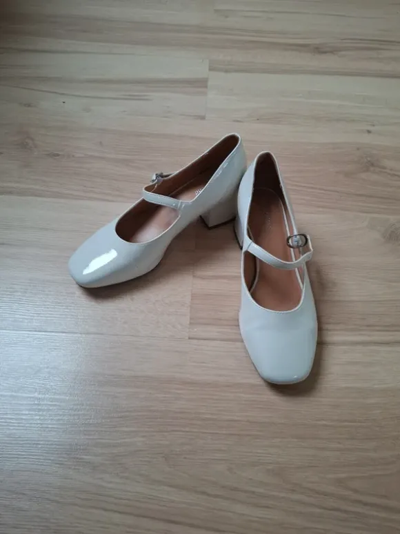 Pumps, Graceland, Größe 36, cremeweiß,wie neu