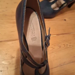 Pumps Leder dunkelblau, 38