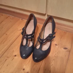 Pumps Leder dunkelblau, 38