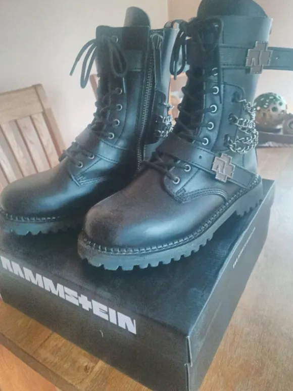 Rammstein Stiefel Gr. 42 – sehr guter Zustand
