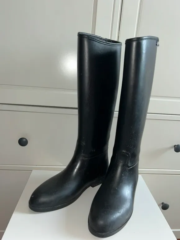 Reitstiefel aus Gummi von Swing Größe 43