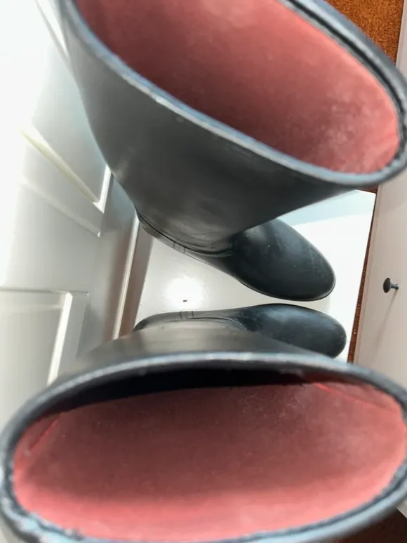 Reitstiefel aus Gummi von Swing Größe 43