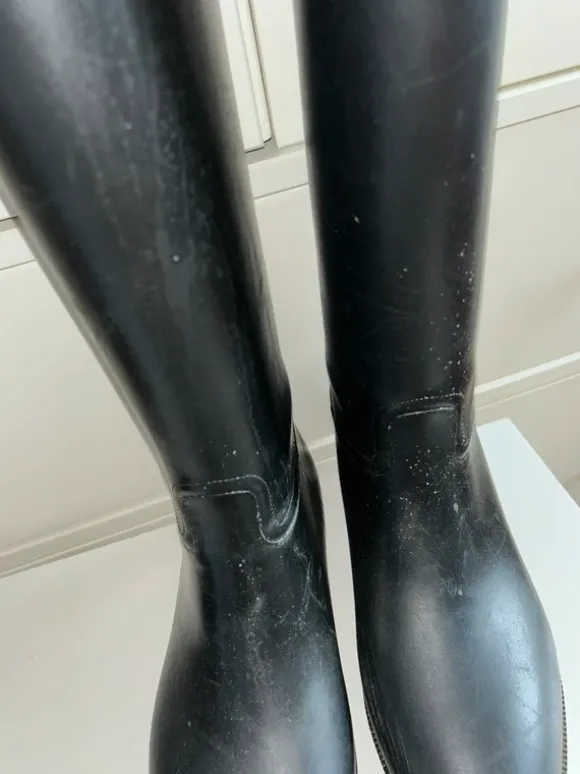 Reitstiefel aus Gummi von Swing Größe 43