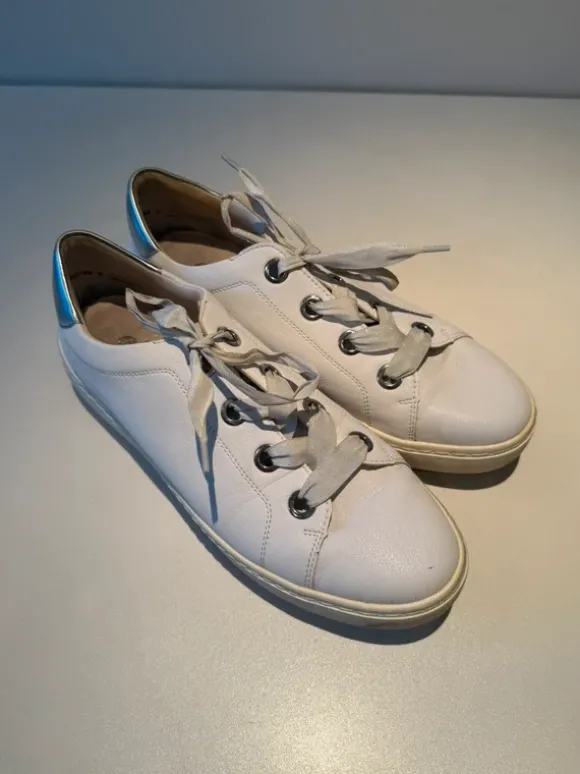 Remonte Leder Schuhe weiß Gr 44