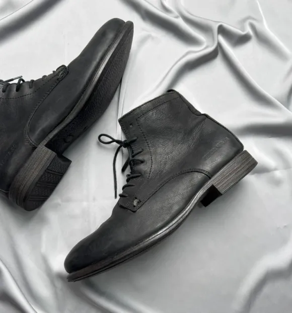 Replay lace up sellam leather boots