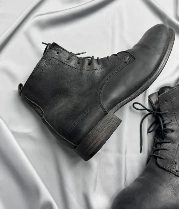 Replay lace up sellam leather boots