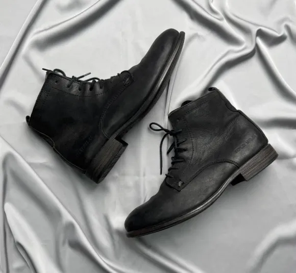 Replay lace up sellam leather boots