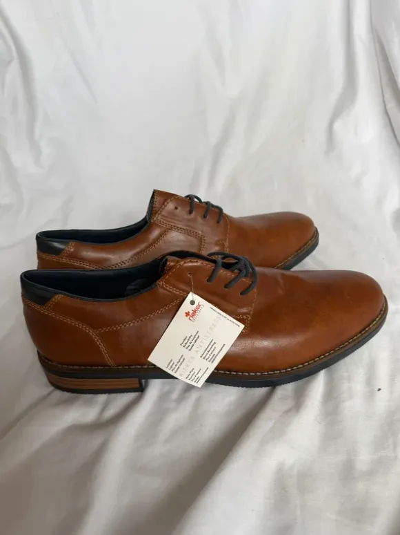 Rieker Herren Schnürschuhe braun - Gr. 45 NEU