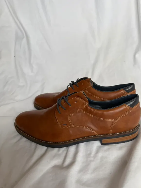 Rieker Herren Schnürschuhe braun - Gr. 45 NEU