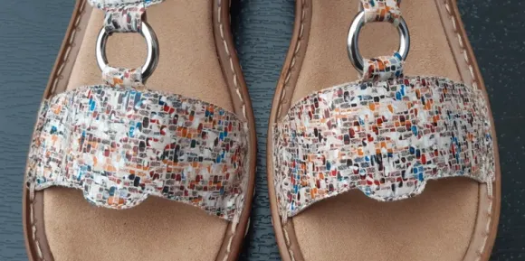 Rieker slippers maat 42/maat 8 (als nieuw)